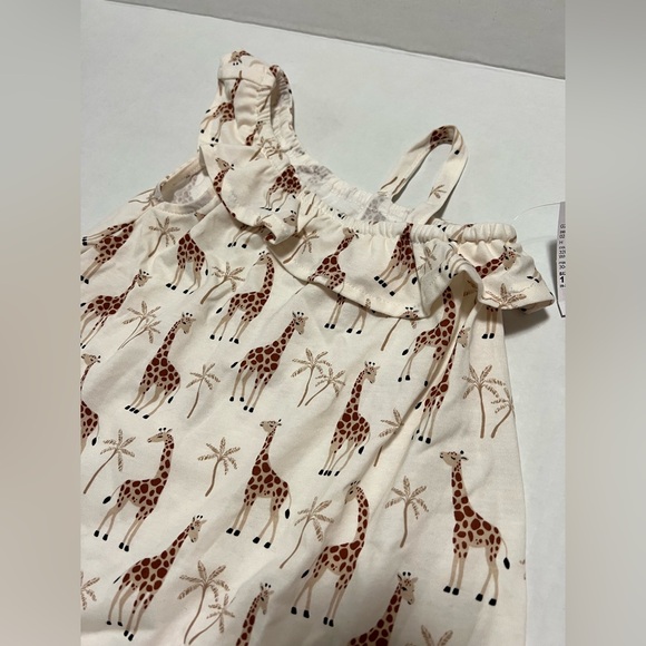 🆕THE CHILDREN’S PLACE - 18/24M - NWT - INFANT GIRLS GIRAFFE DRESS - Picture 5 of 5